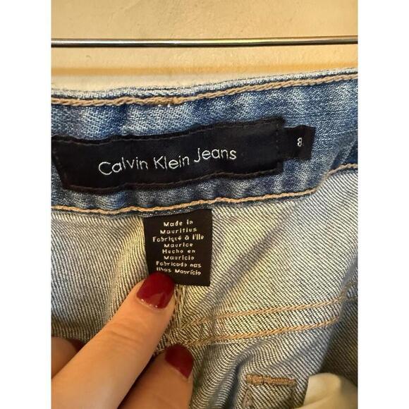 Calvin Klein Jeans Size 8 Womens Ultimate Boot Cut Medium Wash Denim Blue - Picture 3 of 7